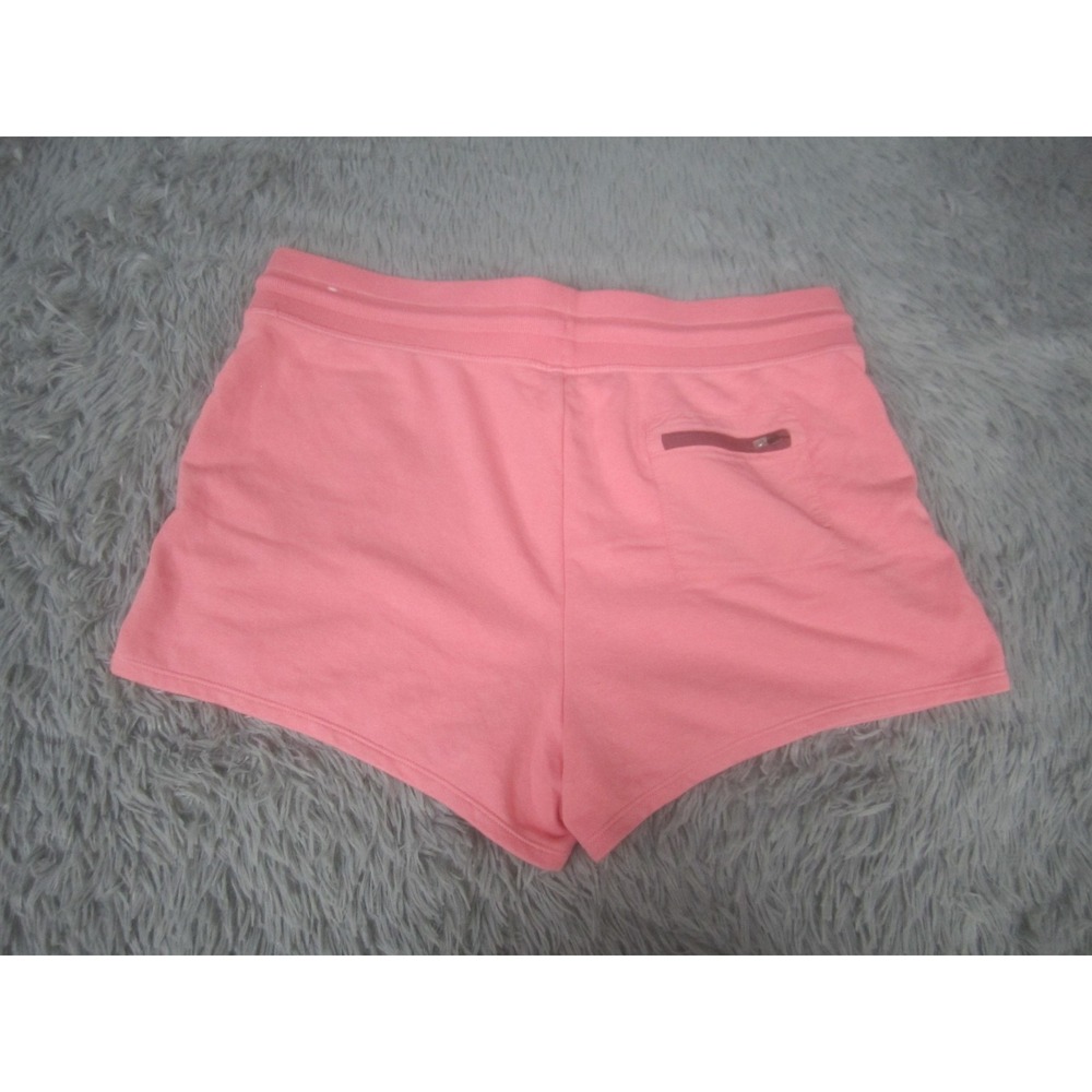 Reebok Shorts Womens XL Pink French Terry Sweat Drawstring Athletic Running - Picture 7 of 11
